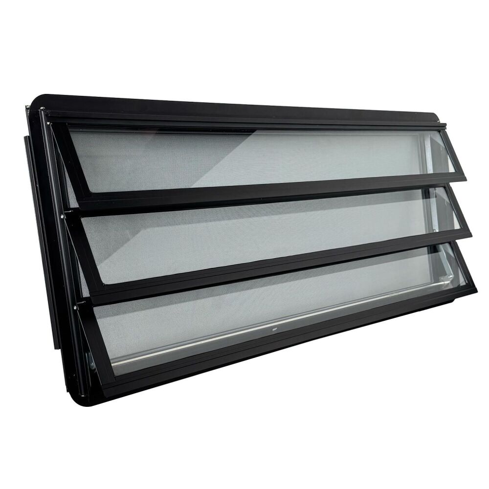 Westfalia / Jalousie Louvre Window Kit RHD Right Side 80-91 & LHD Right 80-84.   251-845-712