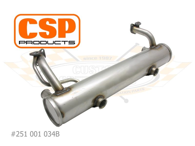 CSP Stainless Exhaust for 1200cc 63-79 Beetle.   CSP251001034B