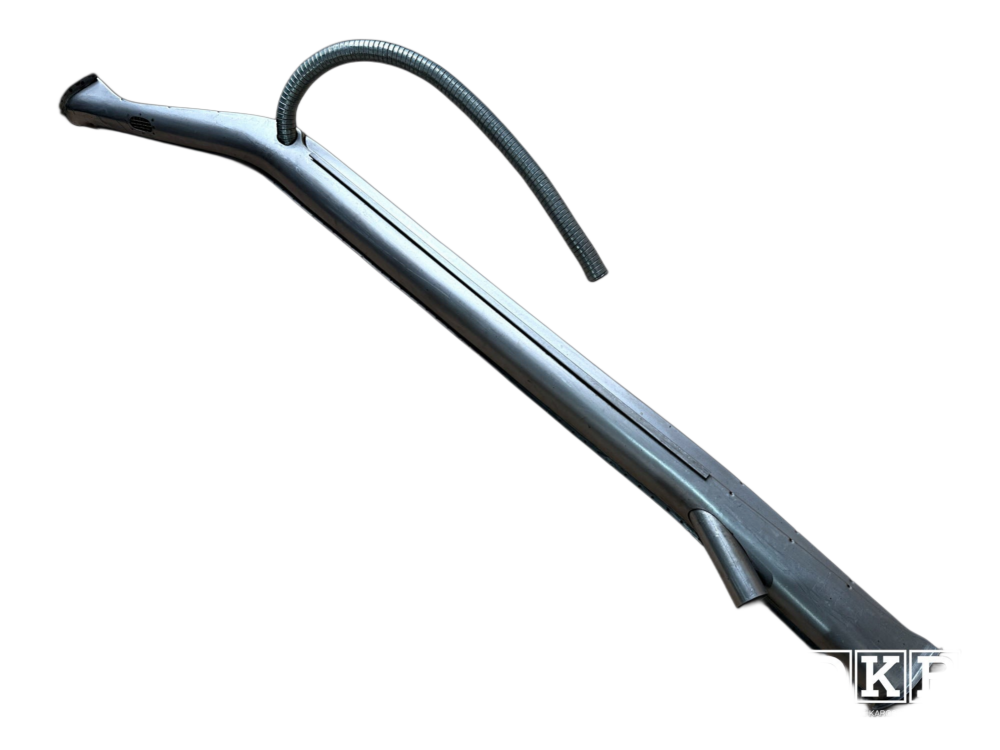 Heater Channel Including Closing Panel, Top Quality DKB 1953-55 Oval Beetle, Right SIDE.   111-801-046A