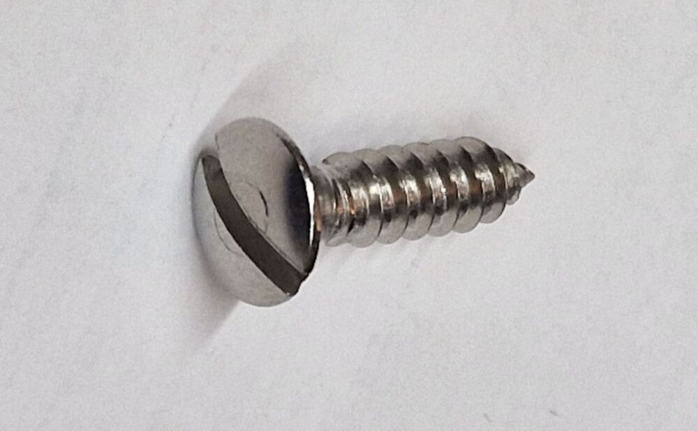 Bay Window Sunvisor Screw 68-79.    N140942