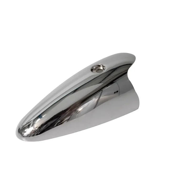 Front Indicator Chrome Housing 58-63 Beetle.   113-953-163