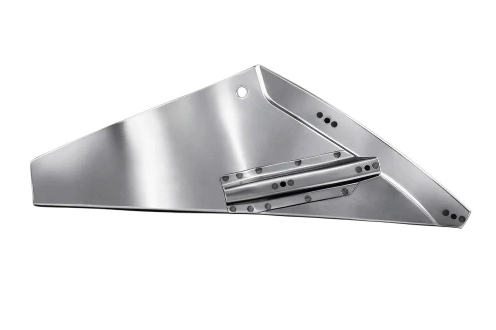 Rear Bumper Support Panel & Inner Quarter Repair, Left 49-52 Split Window Beetle, DKB.   111-809-085