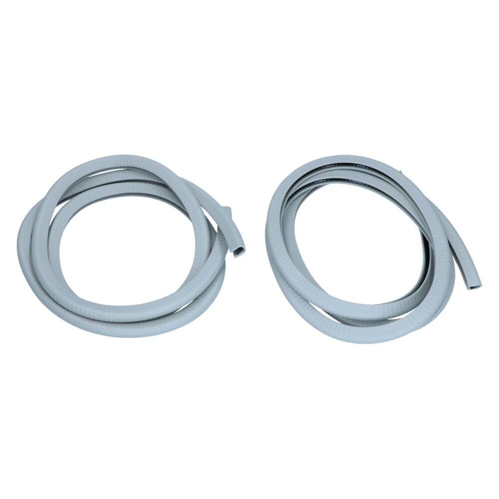Rear Pop-out Window Seals on The Body, White, Beetle - PAIR.   113-845-131A