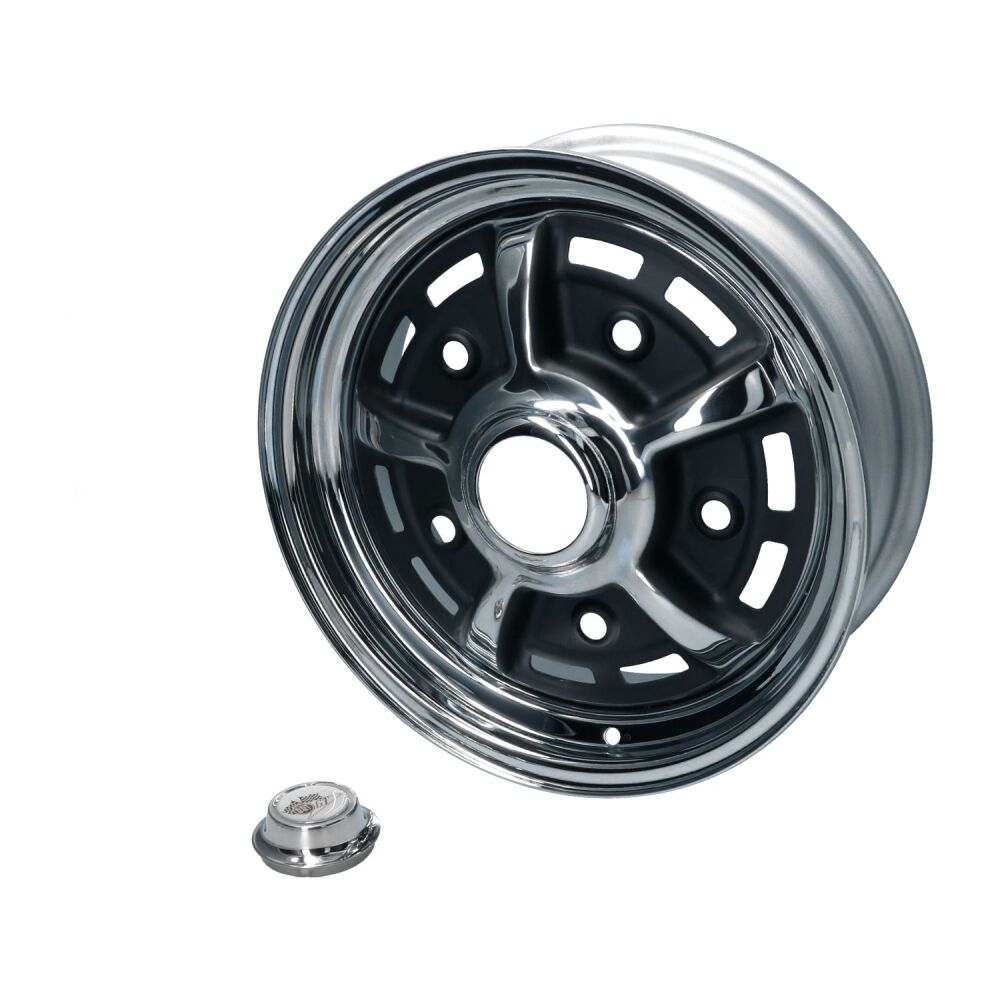 PRE-ORDER, BBT Sprintstar Wheel, Chrome/Black (5x205) 5.5x15", ET34.   2599-555-134