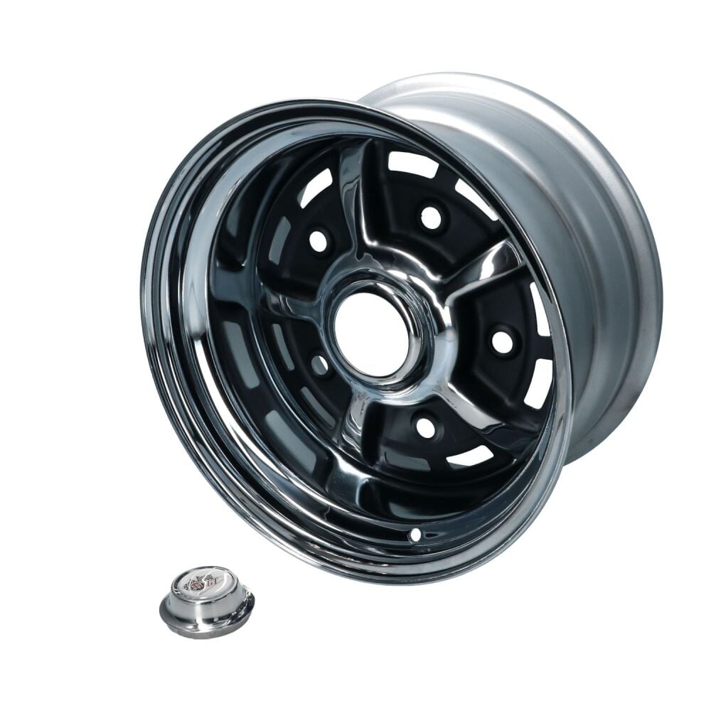 PRE-ORDER, BBT Sprintstar Wheel, Chrome/Black (5x205) 8x15", ET0.   2599-805-100