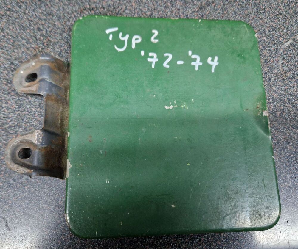 Fuel Flap 2 Very nice used 72-73   211829605C
