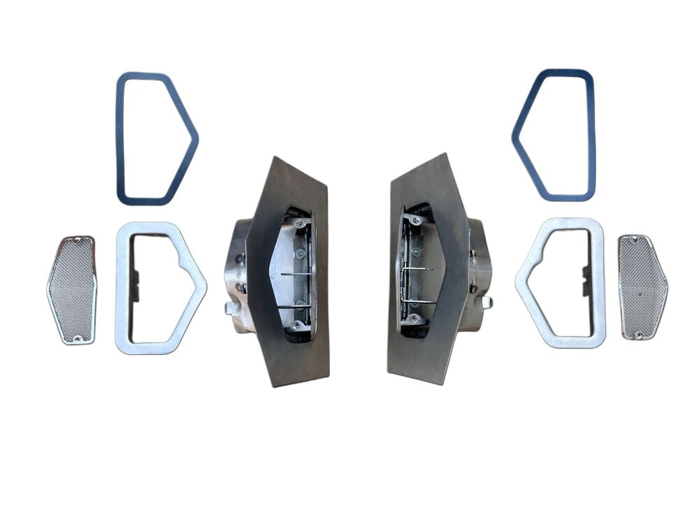 Crotch Cooler Kit Complete 51-52 Split Window Beetle.   111-805-601B