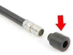 Beetle Accelerator Cable Conduit Seal to Chassis 1971-1979    311-721-579