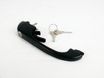 Cab Door Handle Repro with Keys 80-91.   251-837-205