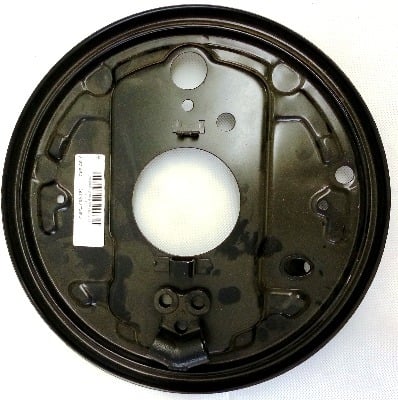 Rear Brake Backing Plate, Top Quality Right 80-92 251-609-426D