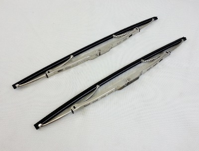 Stainless Steel Wiper Blades , Pair 69-79 161-955-465SS