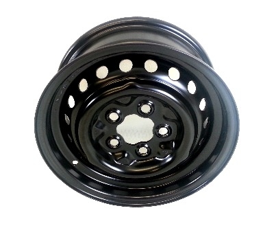 Standard Steel Wheel 5.5 x 14, Black 71-92. 211-601-027HB