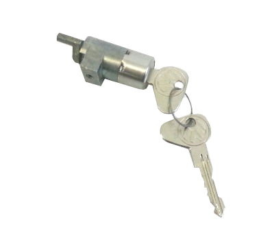 Sliding Door Lock Barrel w/Key, Genuine VW RHD 74-79. 214-843-709