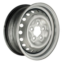 Standard Steel Wheel 5.5 x 14, Silver 71-92.   211-601-027HG