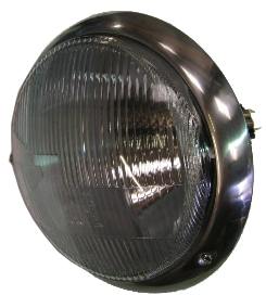 Hella Headlight RHD Lens, Left Side 55-67.   214-941-039