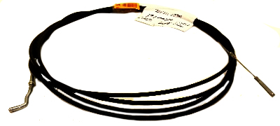Heater cable - left  1700cc-2.0L 8/72-79 LHD (4100mm) 211-711-629N