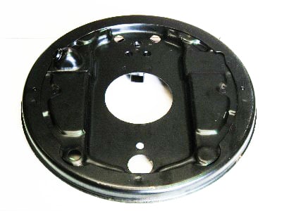 Rear Backing Plate, Top Quality, Left 8/70-79.   211-609-425L
