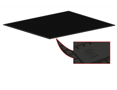 Cargo Floor Mat 55-79, Top Quality Reproduction.   211-863-731