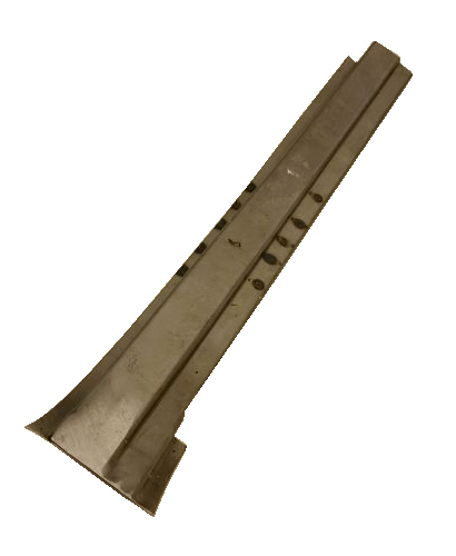 C-Post Inner Repair with Adjustable Hinge Plate (370mm), RHD Left 55-67.
