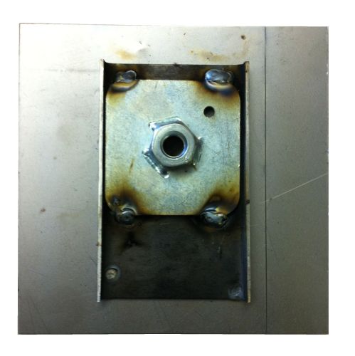 Rear Seat Belt Mount Repair Section, Fits Left or Right 68-79. 211-801-56