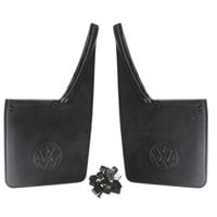Front Mudflaps, Genuine VW, Pair 80-92.   251-898-010