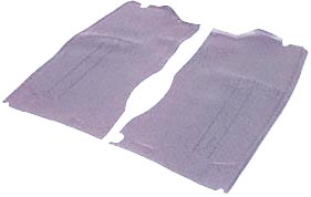 Underseat Mats, Pair, 68-79 Grey.   211-863-665GY