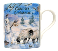 Mugs & Coasters-Country Christmas
