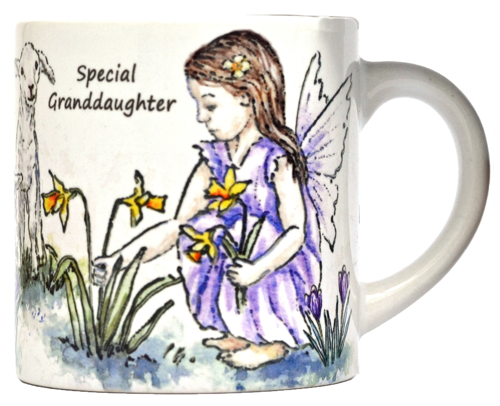 Child's Mug-Spring Fairy Purple