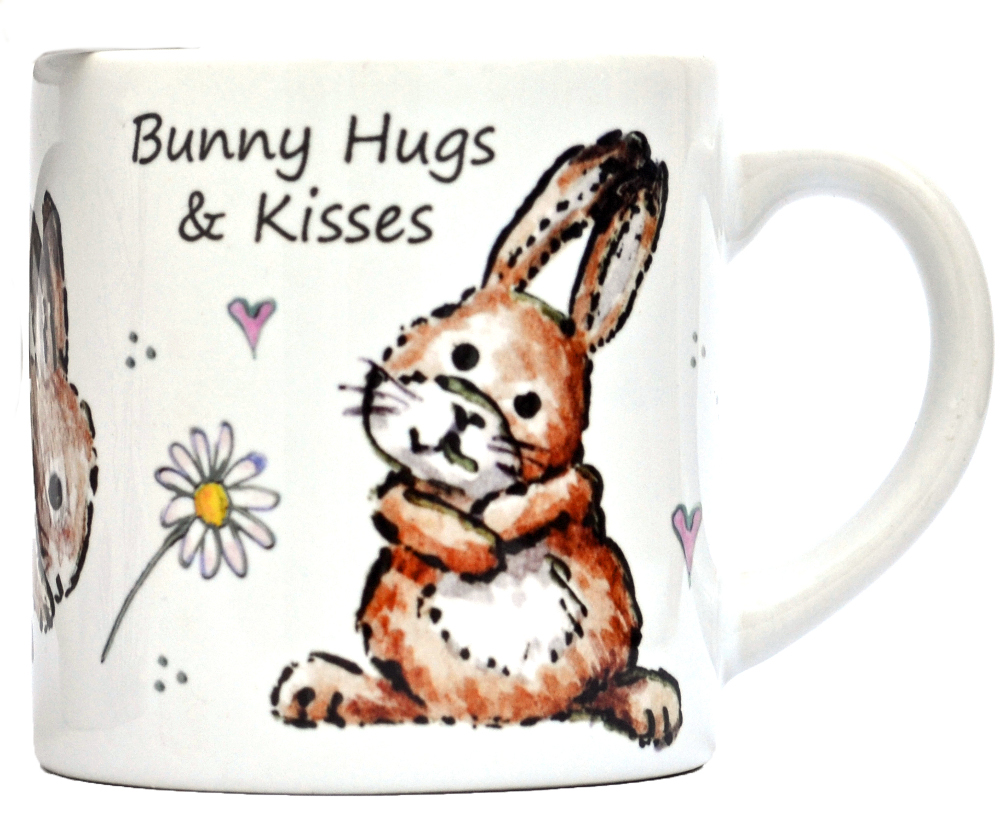 Childs Mug-Bunny Hugs