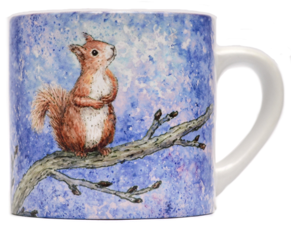 Child's Mug-Squirrel Star