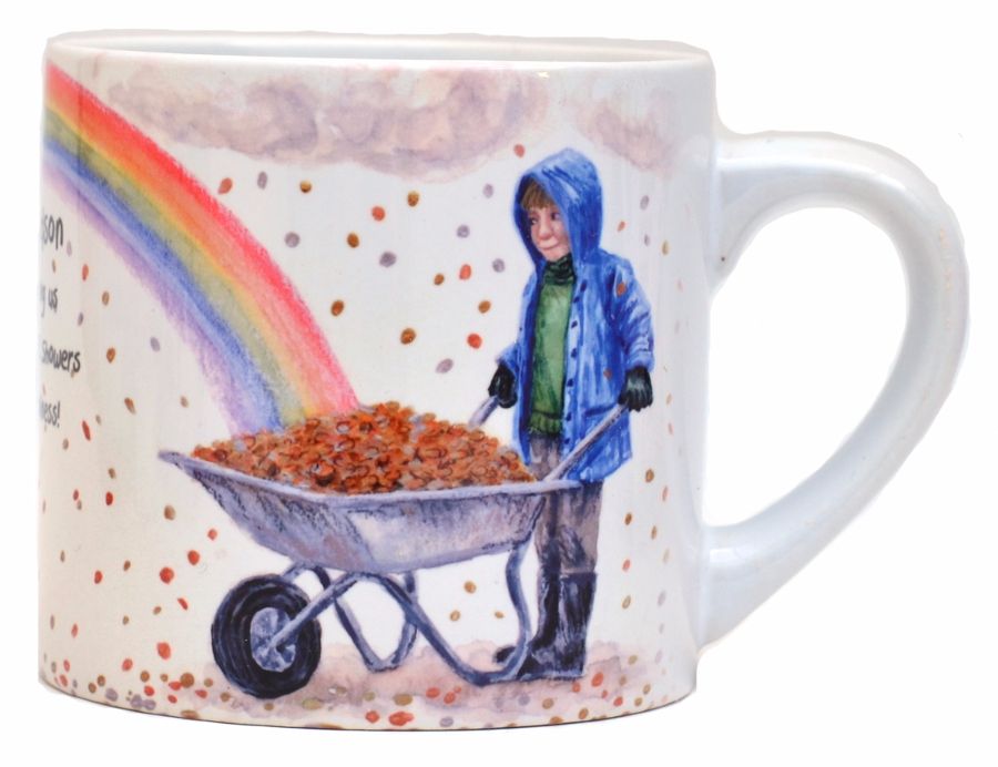 Childs Mug-Rainbow Girl