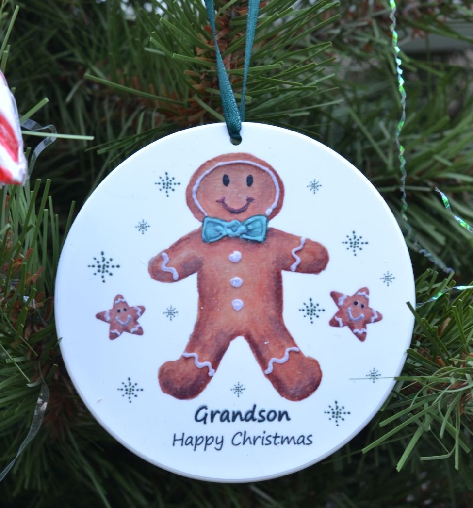 Bauble or Mini Christmas Bags - Gingerbread Girl