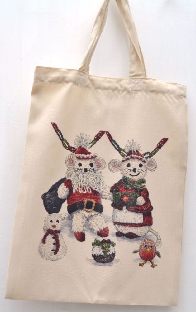 Bag - Knitted Christmas