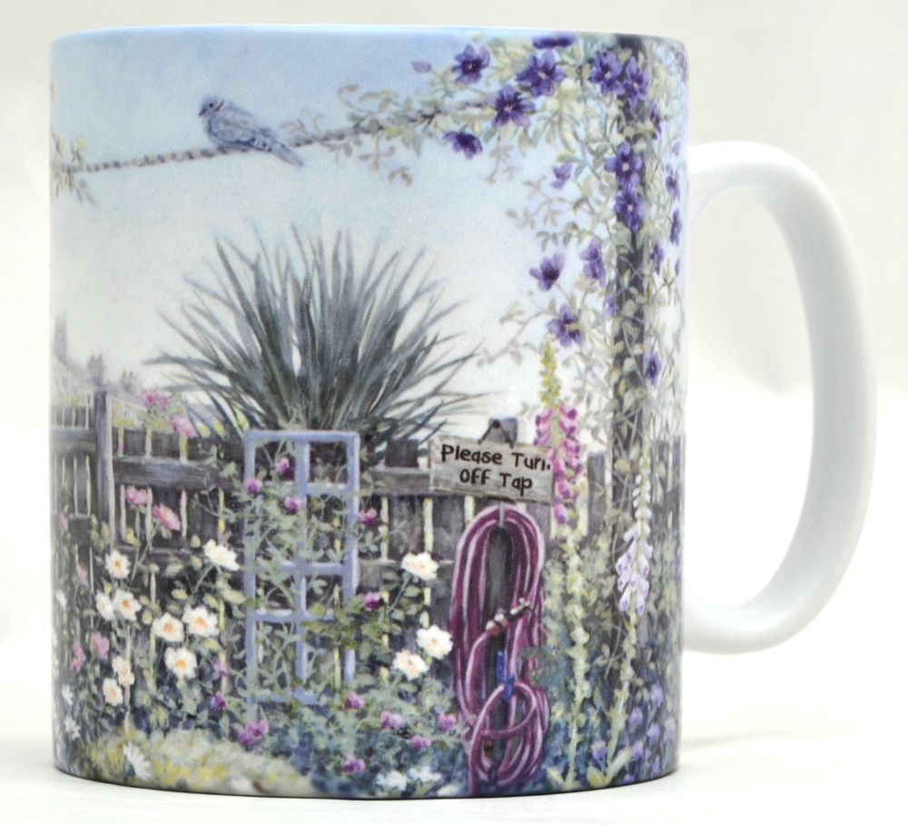Mug or Coaster-Terraced Garden