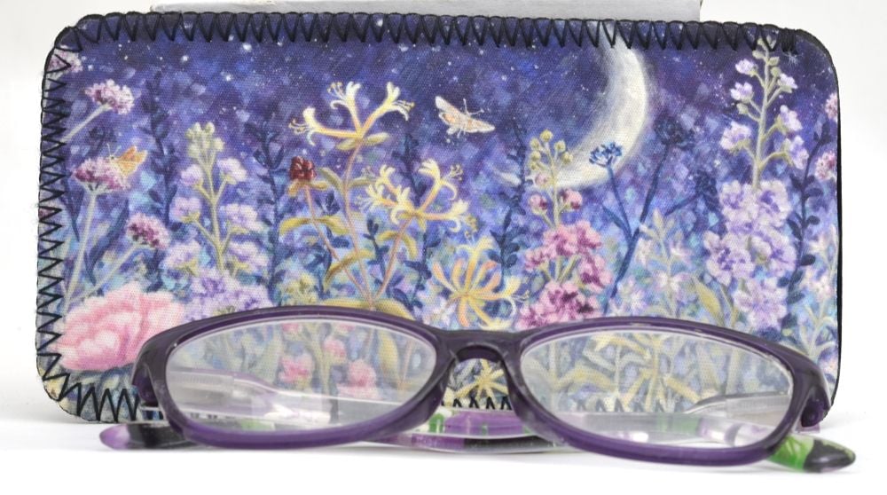 Glasses Case - Midnight Garden