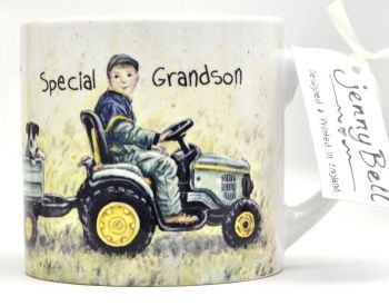 Childs Mug-Tractor Boy
