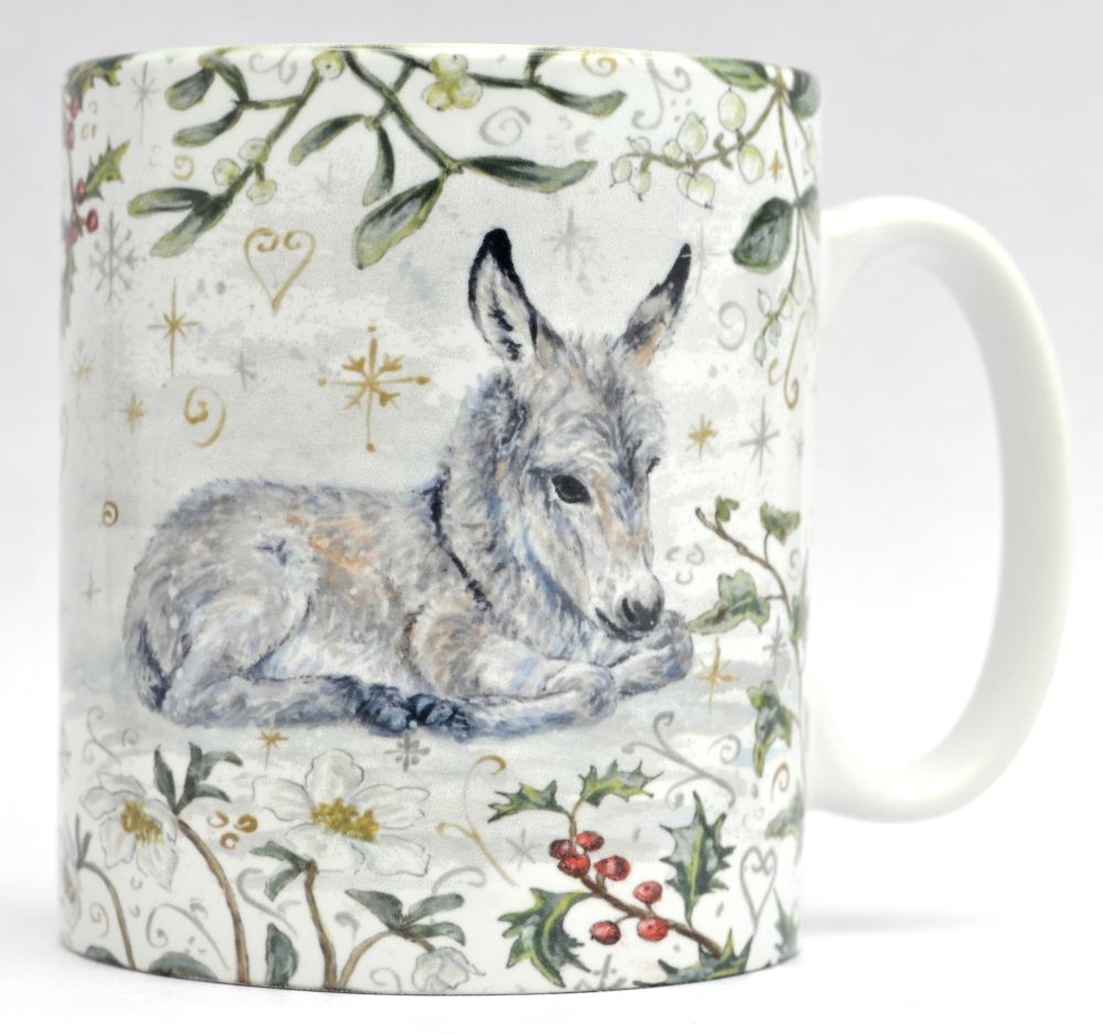 Mugs & Coasters- Winter Berries - Donkey