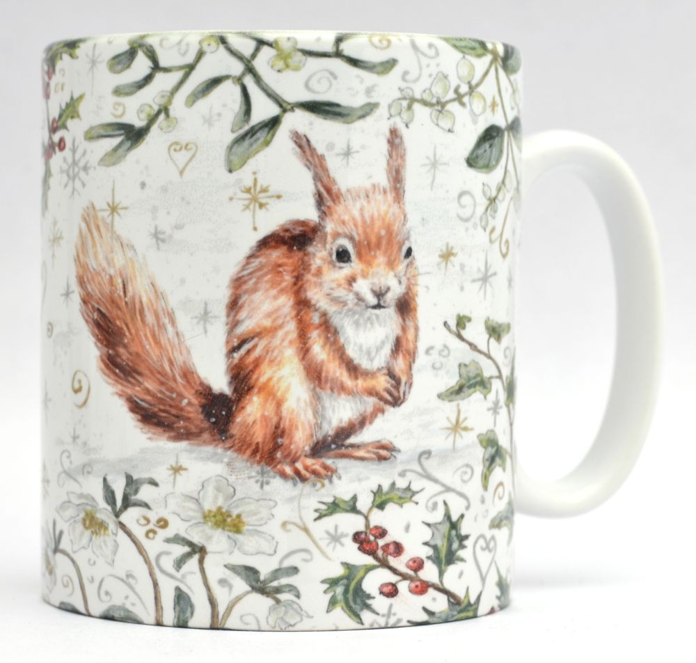 Winter Border - Red Squirrel