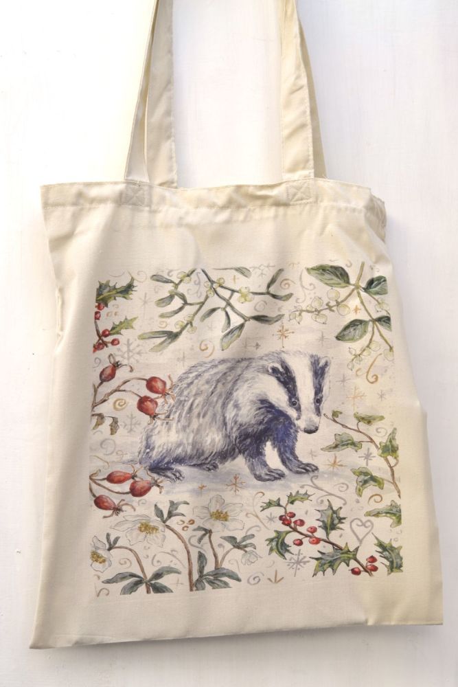 Bag - Winter Berries - Badger