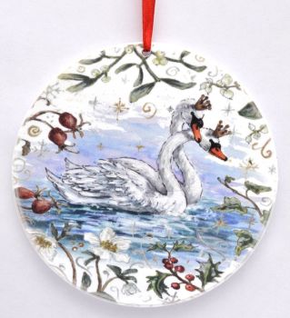 Bauble  - Winter Swans