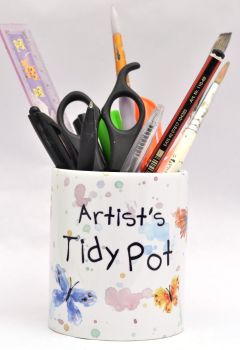 Pencil Case or Tidy Pot - Folded Butterflies
