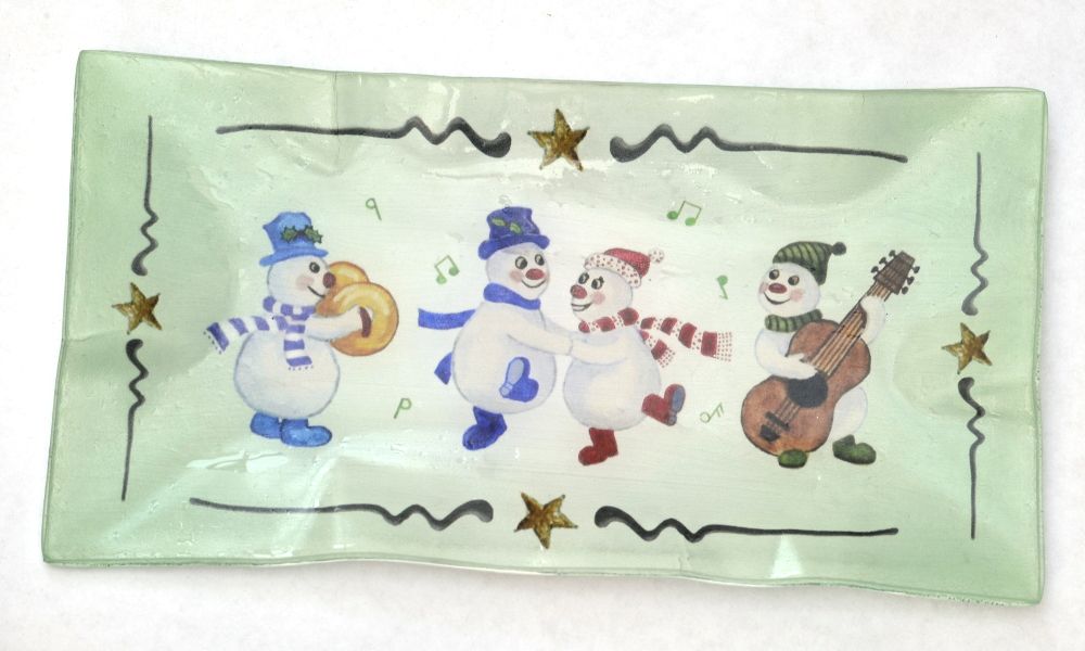 Tray - Snowman Band - Dance