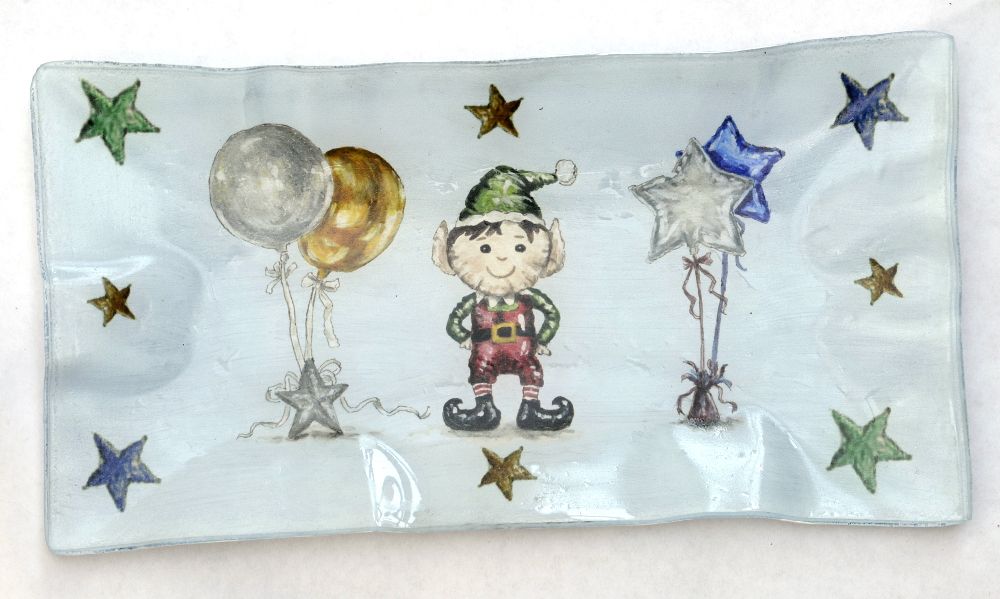 Tray - Balloons - Elf