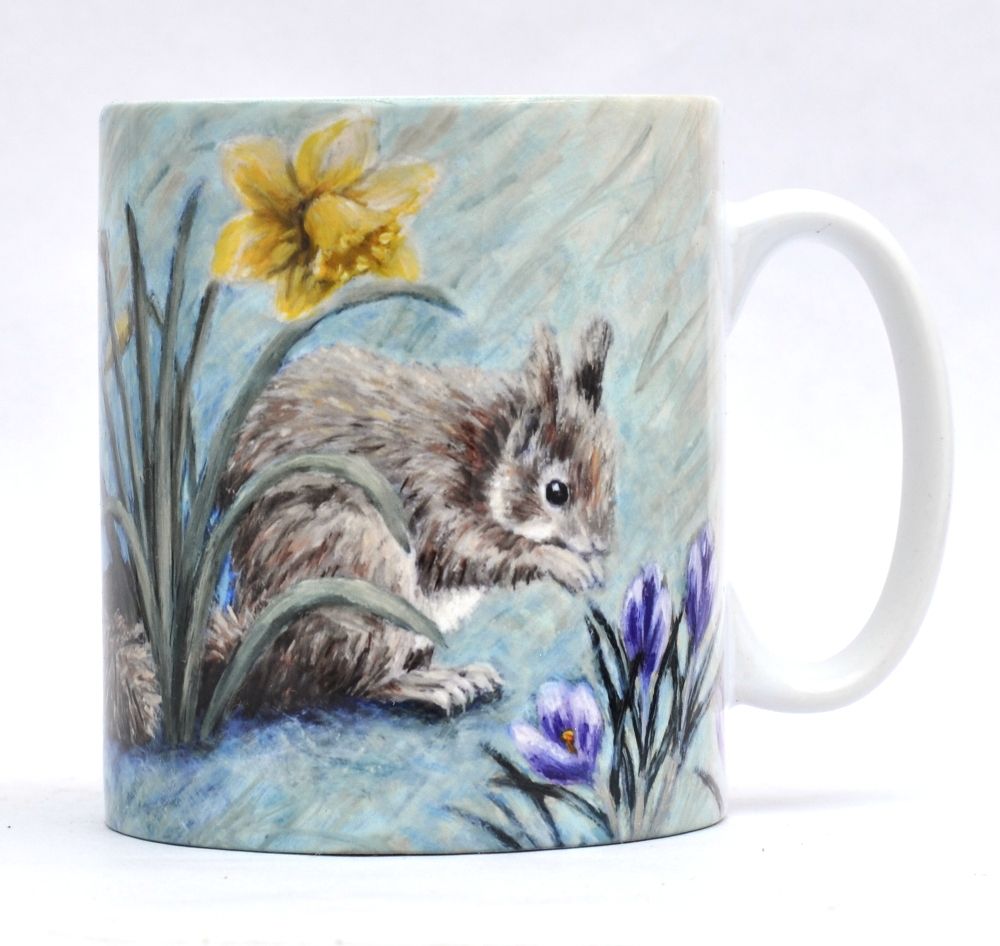 Mug or Coaster-Spring Squirrel