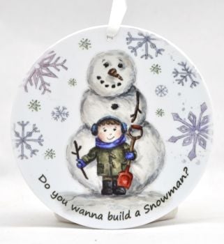 Bauble - Do you want to build a Snowman - Boy