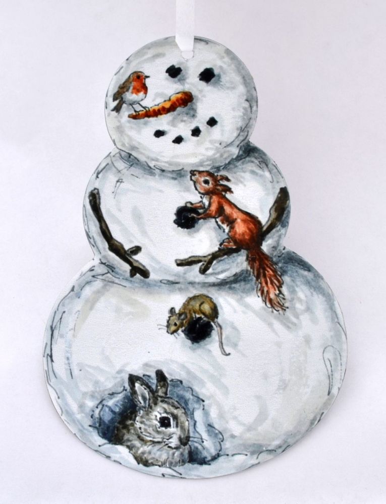 Snowman - Squirrel/Rabbit