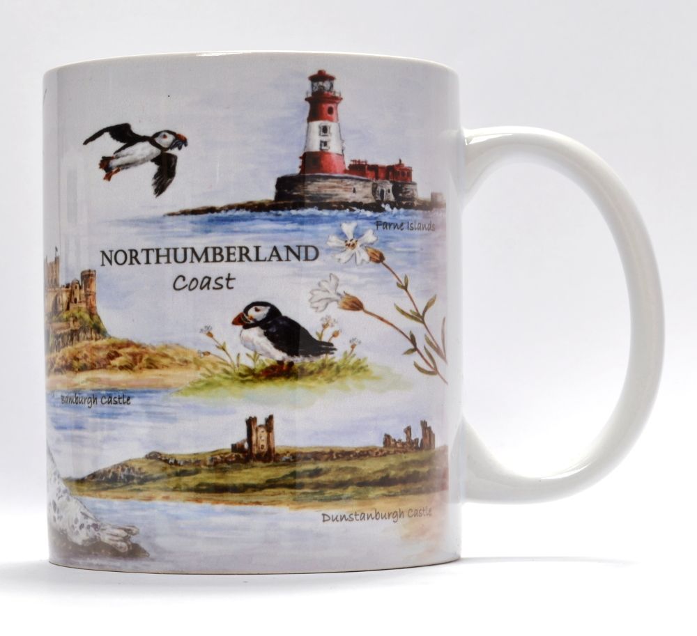 Mugs & Coasters-Northumberland Coast
