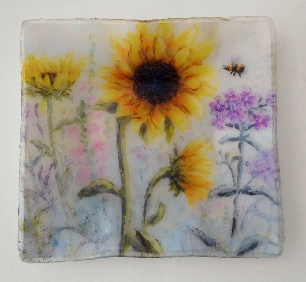 Tray/Dish - Sunflowers