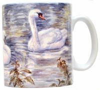 Swans Ceramic Mug