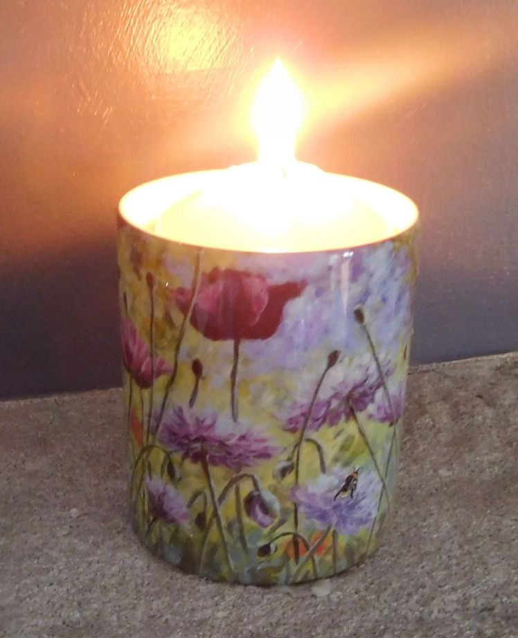 Candle Pot - Purple Haze
